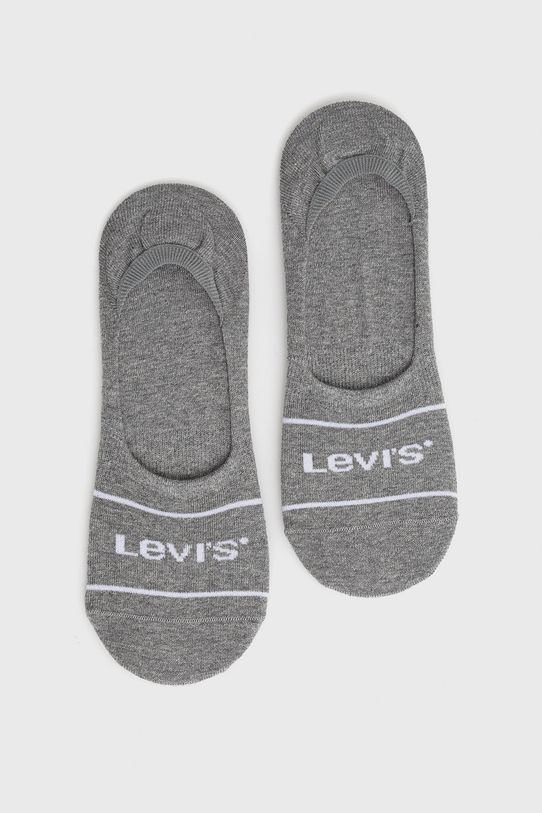 Ponožky Levi's krátke ponožky sivá 37157.0770