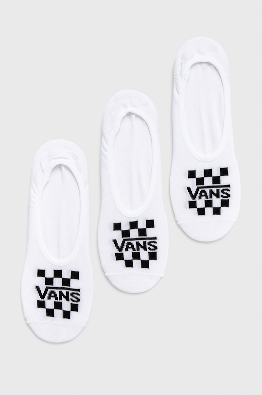 Vans skarpetki (3-pack) skarpetki krótkie biały VN0A7S9BWHT1