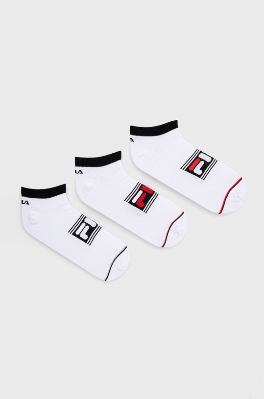 Fila skarpetki (3-pack) skarpetki krótkie biały F1975