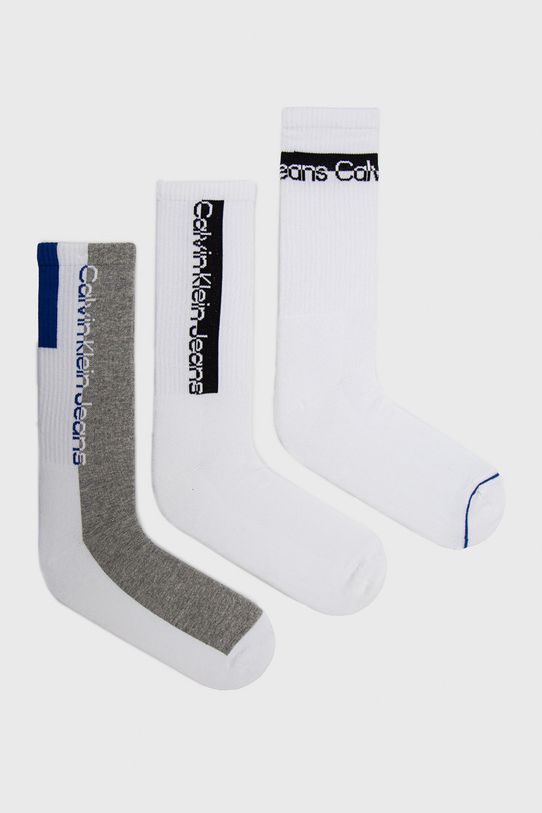 Calvin Klein skarpetki (3-pack) skarpetki długie biały 701218735.NOS