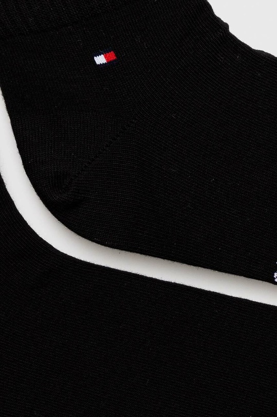 Ponožky Tommy Hilfiger 2-pak 701222187.NOS čierna AA00