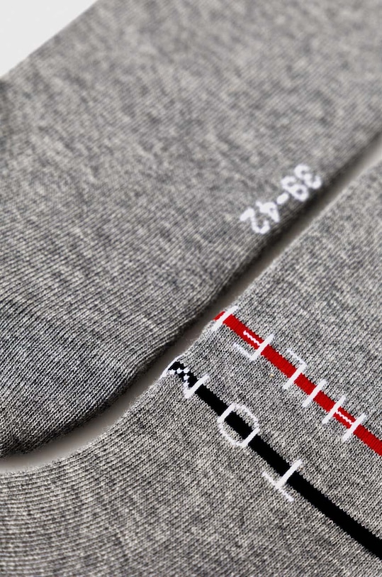 Ponožky Tommy Hilfiger 2-pak 701222188.NOS sivá AA00