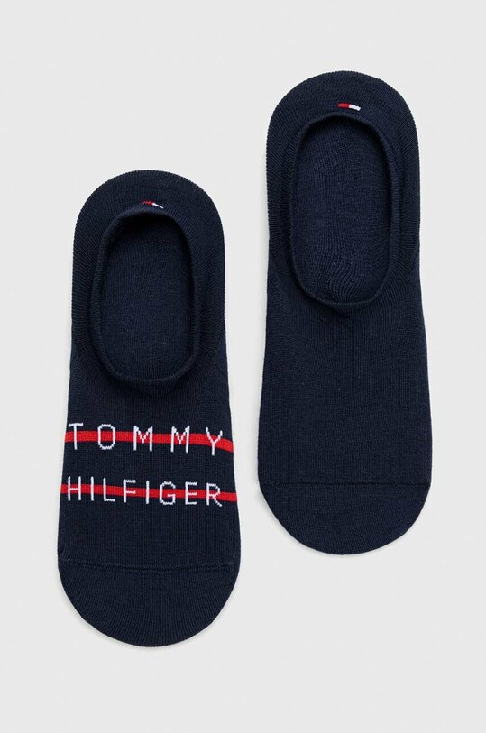 Tommy Hilfiger skarpetki 2-pack drobny wzór granatowy 701222189.NOS
