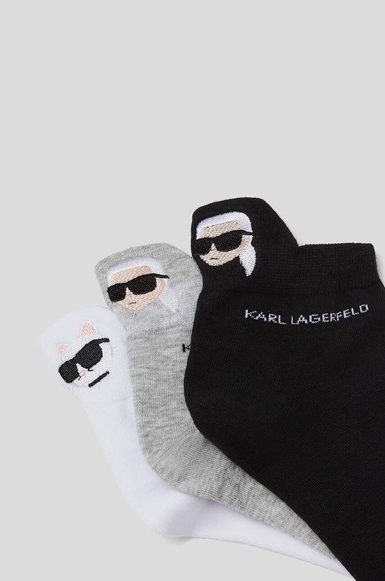 Karl Lagerfeld skarpetki 3-pack 231M6004 multicolor AA00