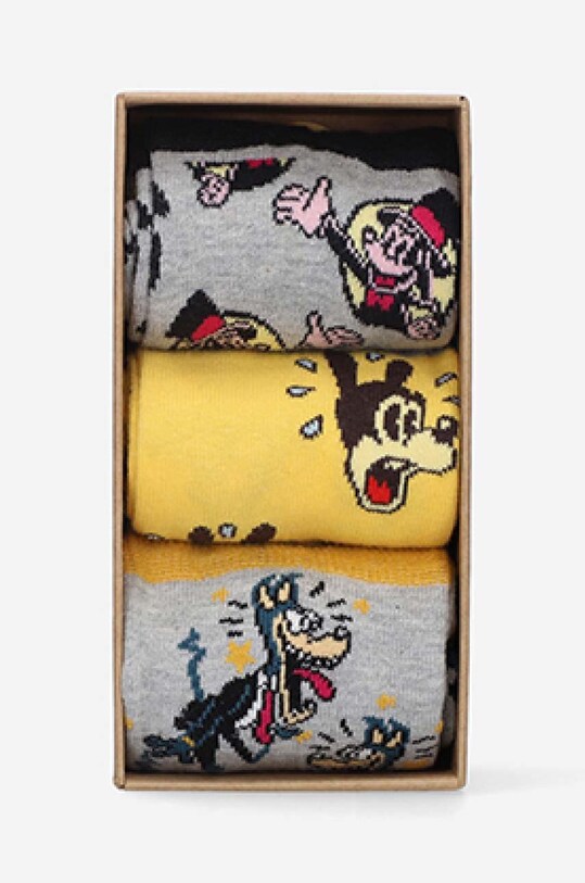 Cabaia sosete CRAZY ANIMALS 3-pack SOKW22.CRAZY.ANIMALS multicolor AA00