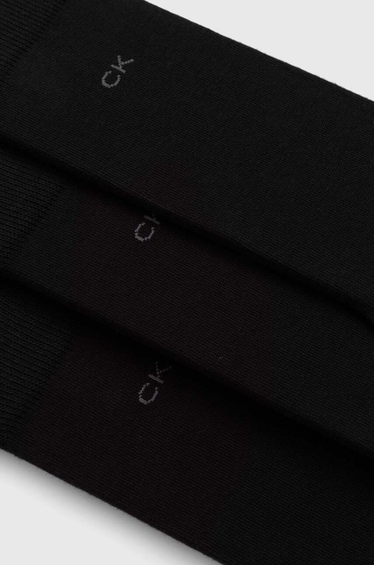 Ponožky Calvin Klein 6-pak 701220505.NOS čierna AA00
