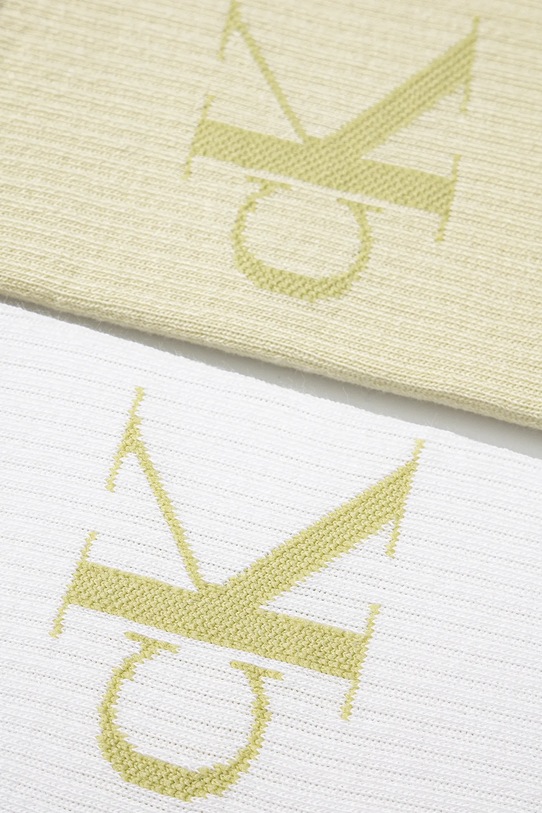 Ponožky Calvin Klein Jeans 2-pak 701228802.NOS žltá AA00