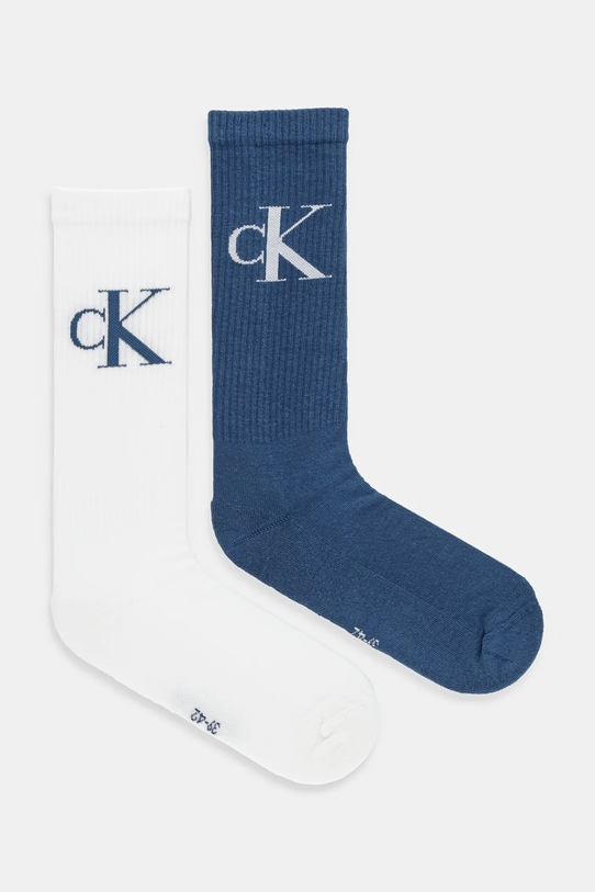 Calvin Klein Jeans skarpetki 2-pack skarpetki długie niebieski 701228802.NOS