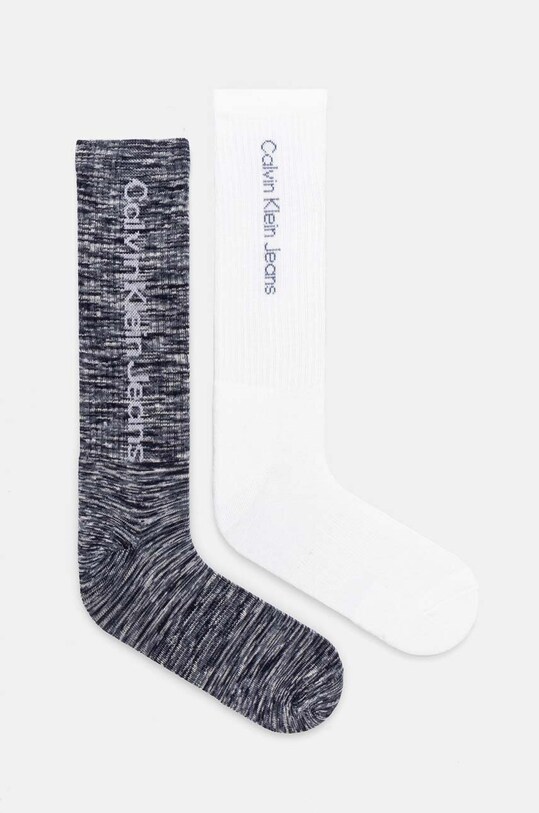 Шкарпетки Calvin Klein Jeans 2-pack меланж білий 701230602.NOS