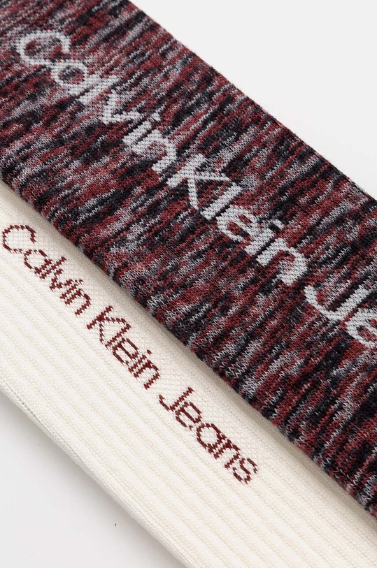 Шкарпетки Calvin Klein Jeans 2-pack 701230602.NOS бордо AA00