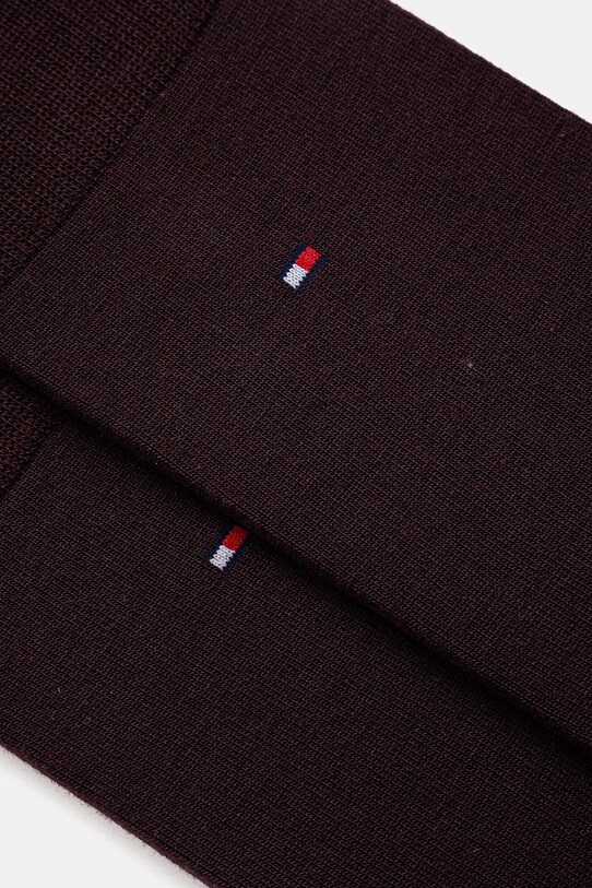 Tommy Hilfiger calzini in lana 701229682.NOS violetto NC00