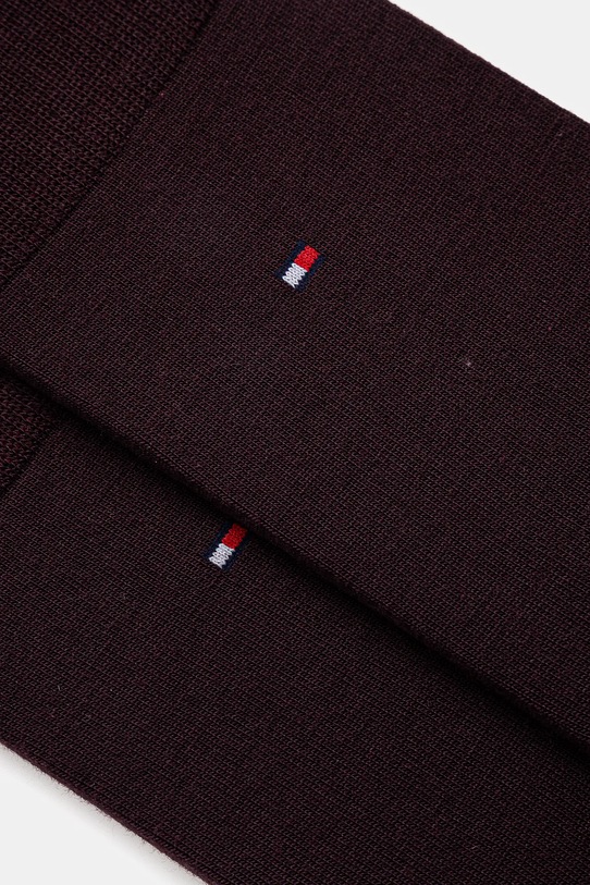 Vlnené ponožky Tommy Hilfiger 701229682.NOS fialová AA00