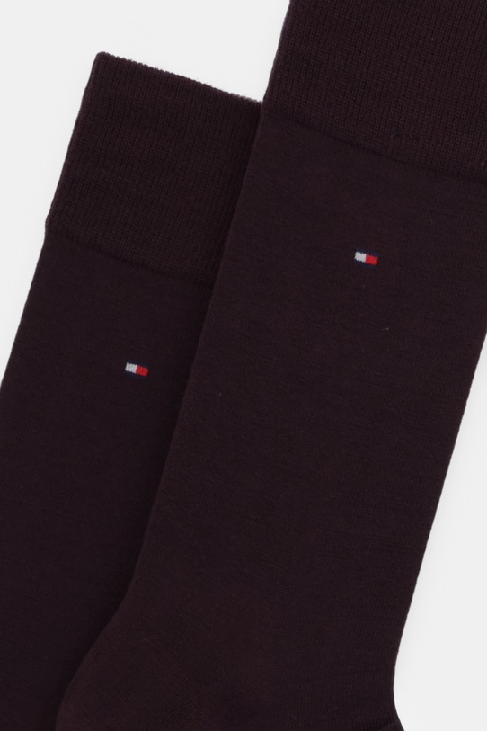 Tommy Hilfiger skarpetki wełniane 701229682.NOS bordowy AA00