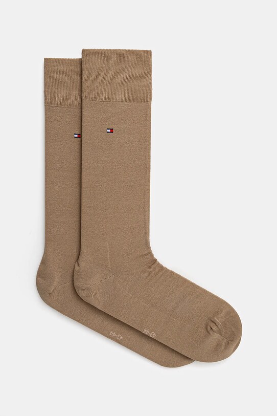 Tommy Hilfiger skarpetki skarpetki długie beżowy 701229683.NOS