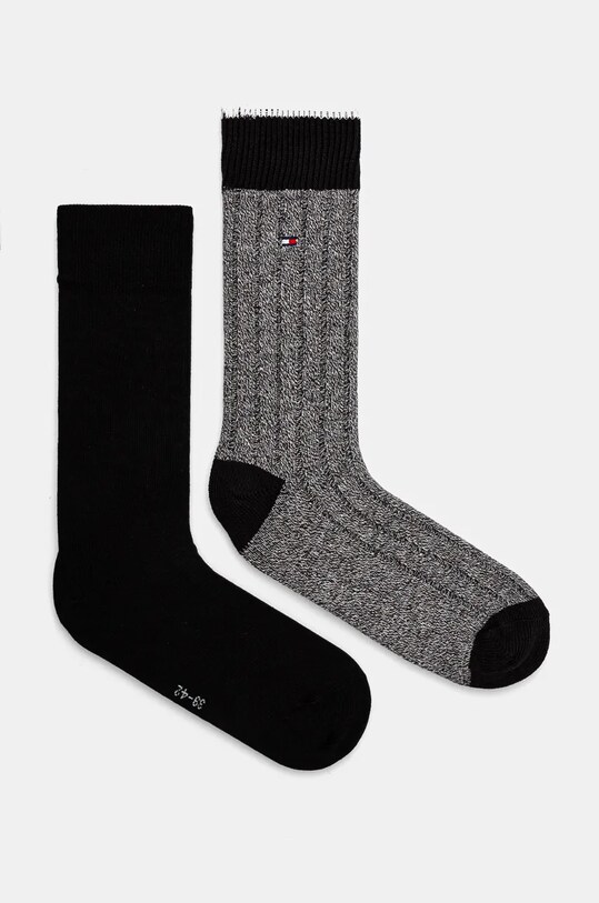 Ponožky Tommy Hilfiger 2-pack směs černá 701229842.NOS