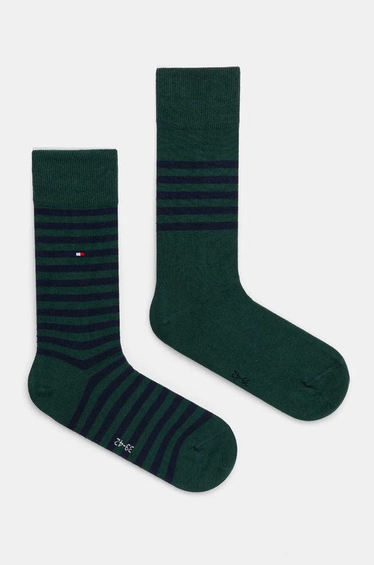 Tommy Hilfiger sosete 2-pack sosete lungi verde 701229846.NOS