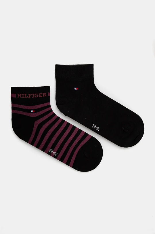 Tommy Hilfiger skarpetki 2-pack skarpetki krótkie czarny 701229851.NOS