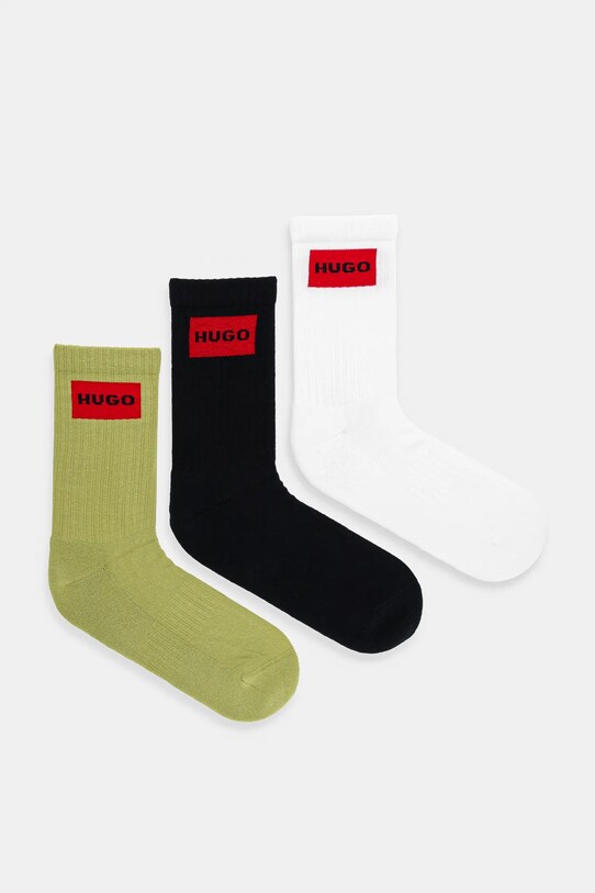 HUGO șosete 3-pack sosete lungi rosu 50531515