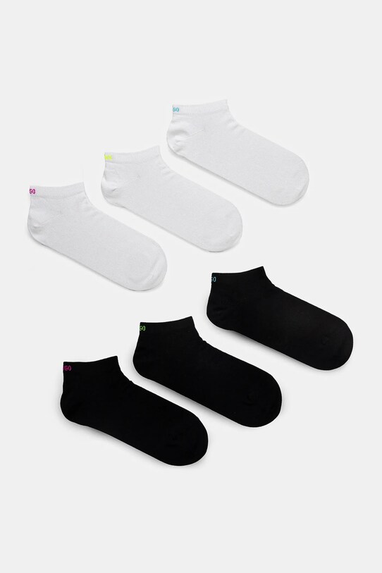 Ponožky HUGO 6-pak dlhé ponožky biela 50516395