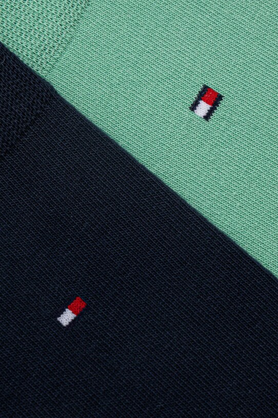 Tommy Hilfiger calzini pacco da 2 371111136 verde AA00