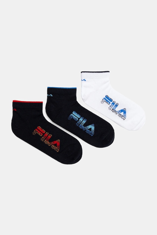 Ponožky Fila 3-pack dlouhé ponožky námořnická modř F3273