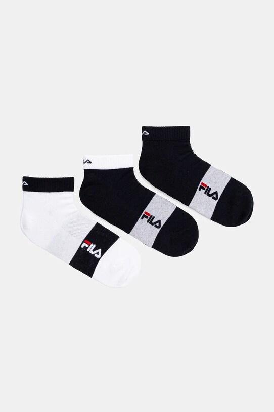 Ponožky Fila 3-pak krátke ponožky biela F3275