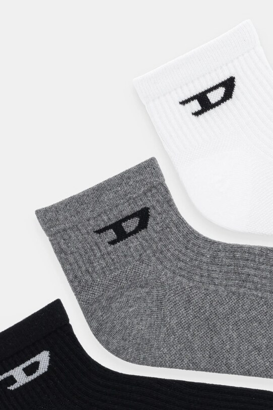 Diesel skarpetki SKM-D-ANKLE 3-pack A17881.0LKBI czarny AA00