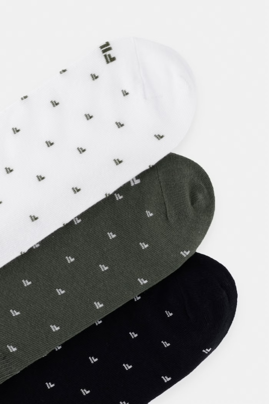 Fila zokni férfi pamut 3-as csomag F1159 zöld SS26