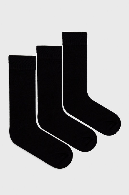 Selected Homme Skarpetki (3-pack) skarpetki długie czarny 16053058.