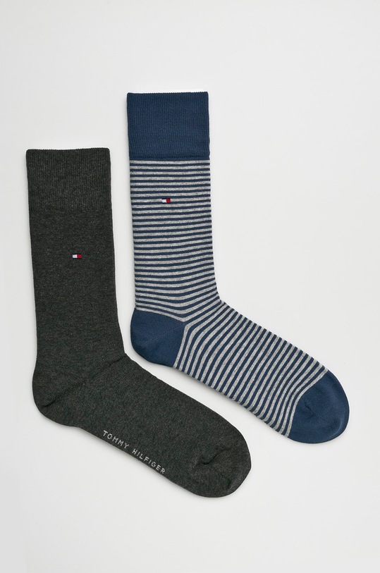 Tommy Hilfiger - Skarpety (2-pack) 342029001 skarpetki długie szary 342029001