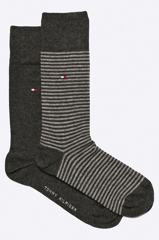 Tommy Hilfiger - Ponožky (2-pak) dlhé ponožky sivá 342029001