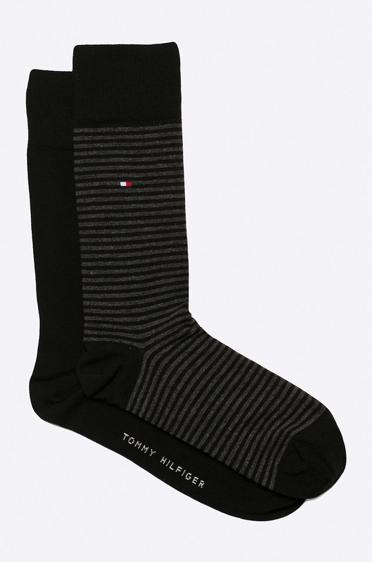 Tommy Hilfiger - Skarpety (2-pack) 342029001 skarpetki długie czarny 342029001
