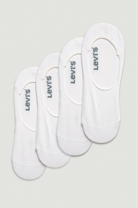 Levi's - Stopki (2-pack) skarpetki krótkie biały 37157.0188
