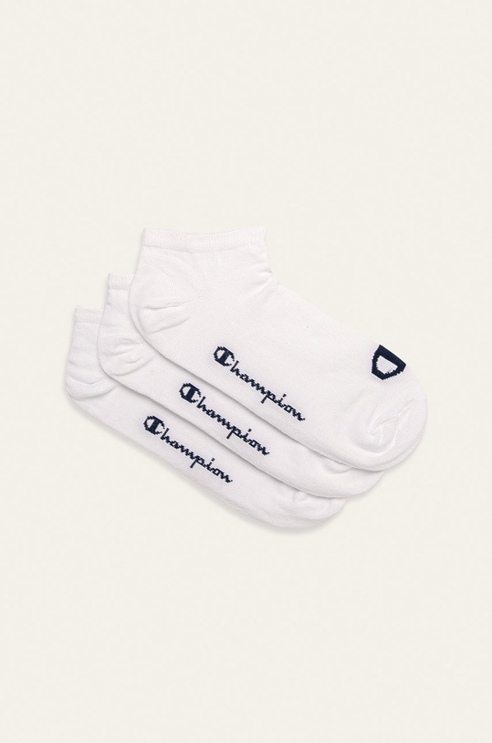Champion - Stopki (3-pack) Y08QI skarpetki krótkie biały Y08QI