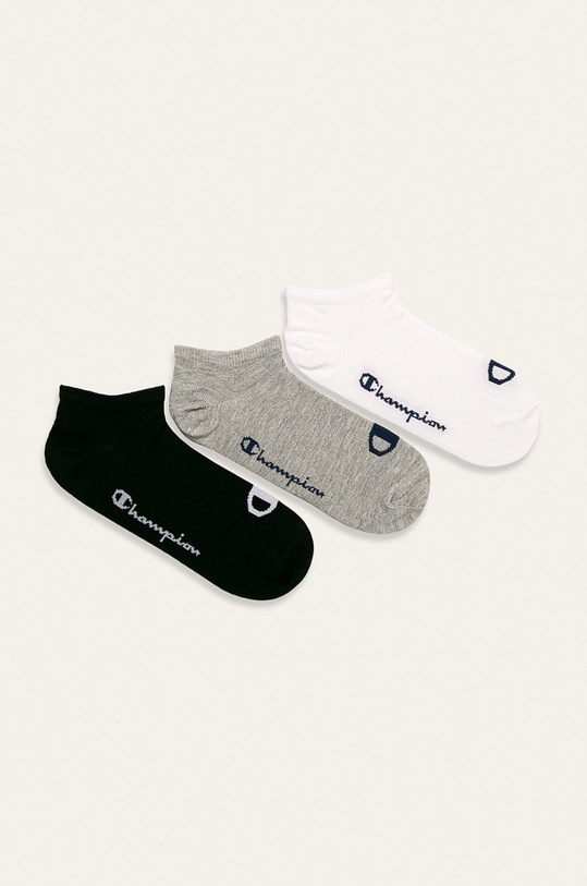 Champion - Stopki (3-pack) Y08QI skarpetki krótkie szary Y08QI