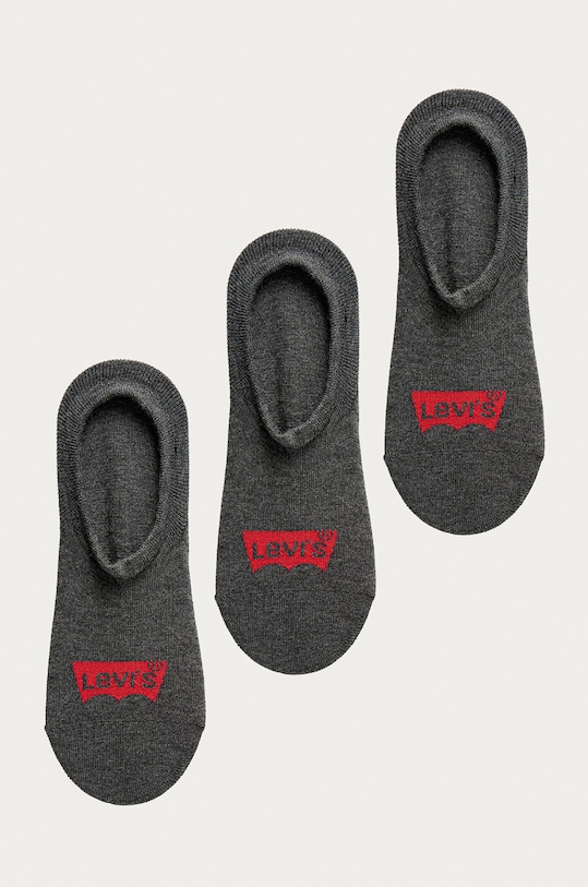 Levi's Skarpetki (3-pack) skarpetki krótkie szary 37157.0588