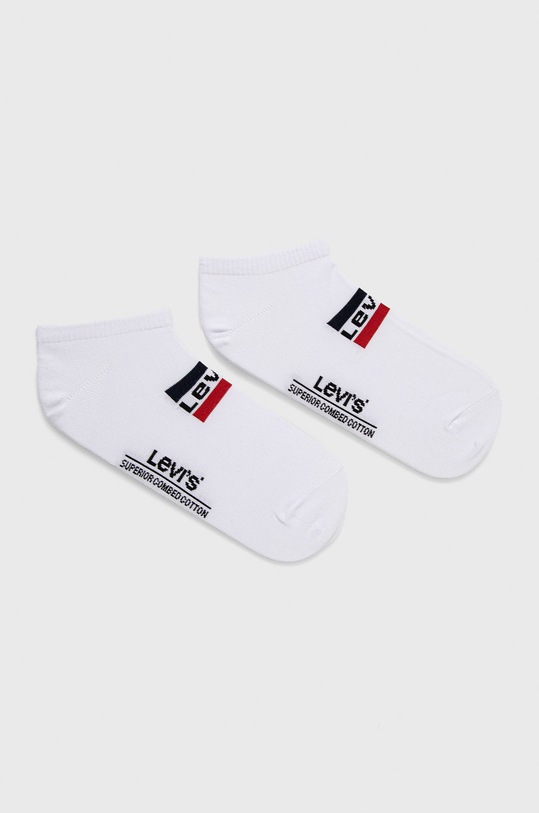 Levi's Skarpetki (2-pack) skarpetki krótkie biały 37157.0558