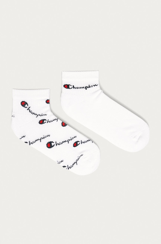 Champion - Skarpetki (2-pack) Y0ABC wzorzyste biały Y0ABC