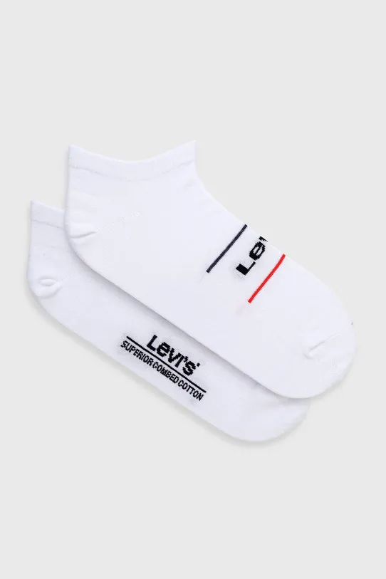 Levi's socks low cut socks white 37157.0644