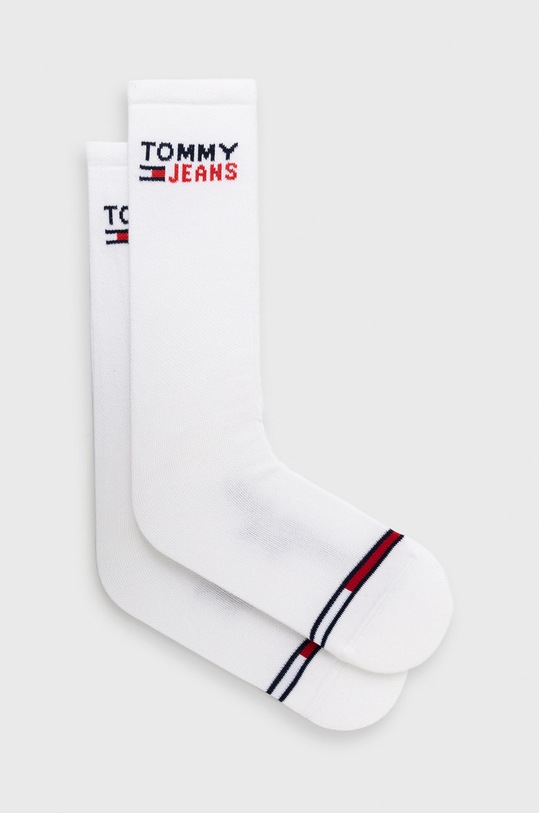 Tommy Jeans skarpetki (2-pack) 701218957.NOS skarpetki długie biały 701218957.NOS