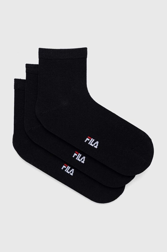 Κάλτσες Fila 3-pack ψηλές κάλτσες μαύρο F1609
