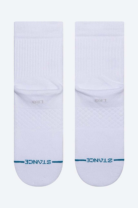Clothing Stance socks Icon Quarter A356A21IQT white