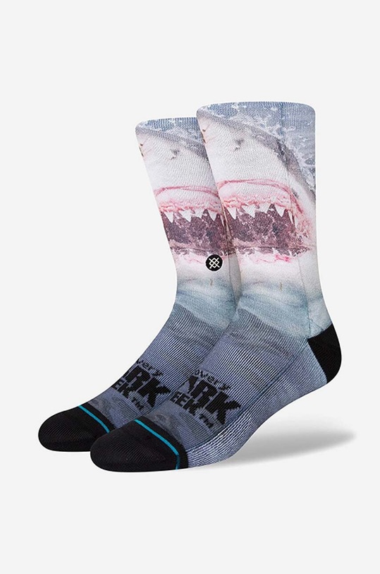 Stance socks Pearly Whites ankle socks gray A555C22PEA