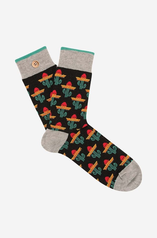 Ponožky Cabaia Classic dlhé ponožky čierna SOKS22.OSCAR.STELLA