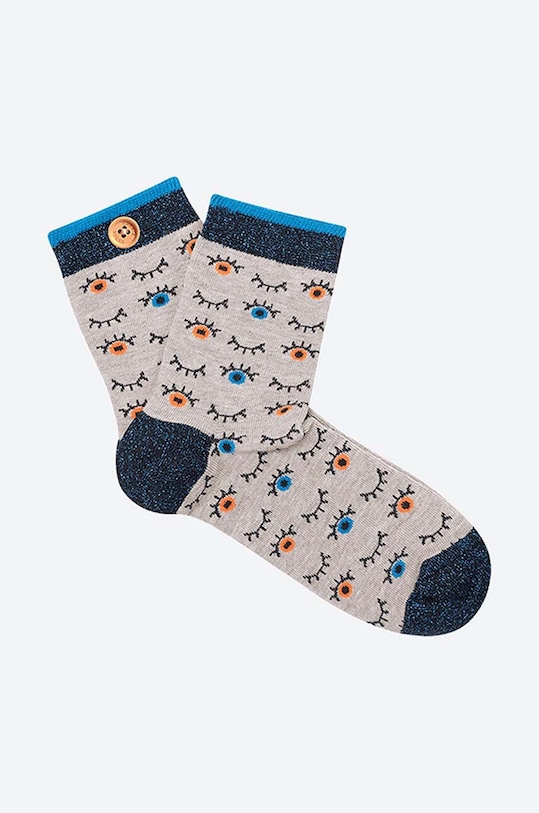 Cabaia skarpetki MARIA & ALEXIS skarpetki długie szary SOKFW2122.MARIA.ALEXIS