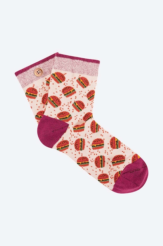 Ponožky Cabaia MATHILD & MATHIAS dlhé ponožky viacfarebná SOKFW2122.MATHILD.MATHI