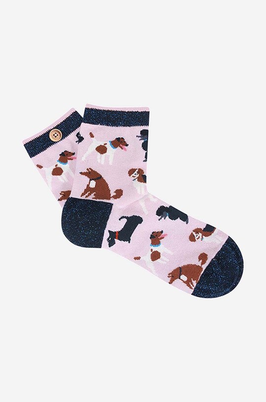 Ponožky Cabaia ALICIA & MATTEO dlhé ponožky ružová SOKS22.ALICIA.MATTEO