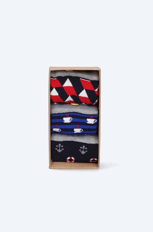 Nogavice Cabaia FRENCH TOUCH 3-pack SOKFW2122.PK3.FRENCH.TO pisana AA00