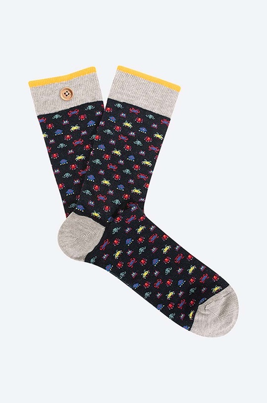 Ponožky Cabaia TAHO & GRABRIELLE dlhé ponožky tmavomodrá SOKFW2122.TAHO.GRABRIEL