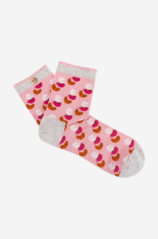 Nogavice Cabaia Visoke nogavice roza SOKS22.BEATRICE.MICHAEL